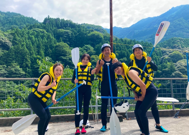 ラフティングツアーの持ち物・服装（ツアー別）