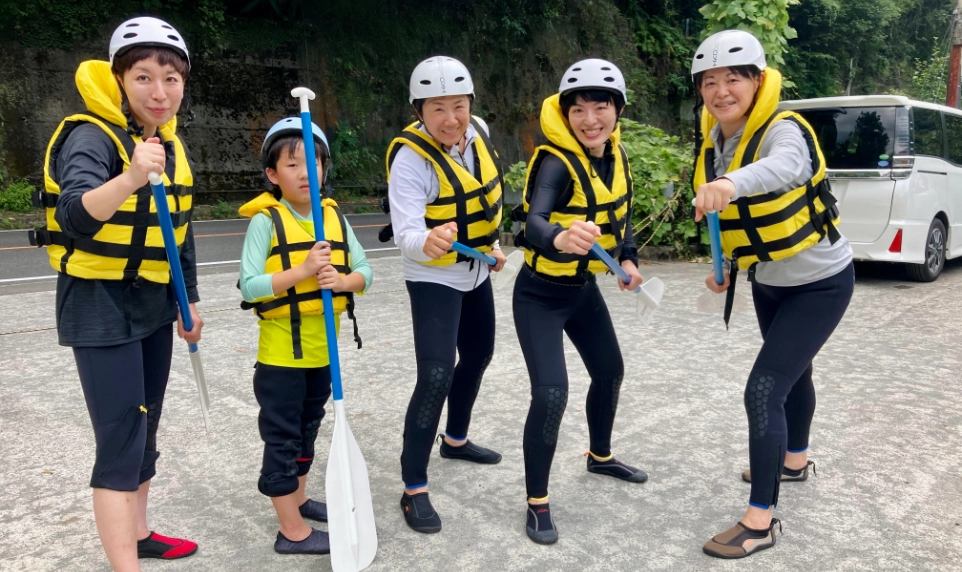 ラフティング迫力